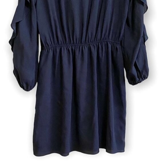 Mika & Gali Navy Blue dress with ruffles, size M - Picture 6 of 11